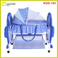 Hot sale europe standard swinging baby cradle